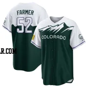 Kyle Farmer Men's Colorado Rockies Green Replica 2022 City Connect Jersey