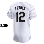 Kyle Farmer Men's Colorado Rockies White Elite Home Jersey