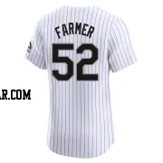 Kyle Farmer Men's Colorado Rockies White Elite Home Jersey