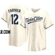 Kyle Farmer Men's Minnesota Twins Cream Replica Alternate Jersey