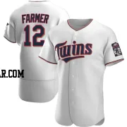 Kyle Farmer Men's Minnesota Twins White Authentic Home Jersey