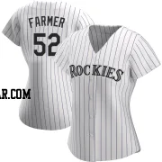 Kyle Farmer Women's Colorado Rockies White Authentic Home Jersey