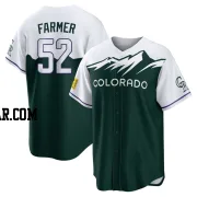 Kyle Farmer Youth Colorado Rockies Green Replica 2022 City Connect Jersey