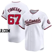 Kyle Finnegan Men's Washington Nationals White Limited Home Jersey