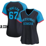 Kyle Finnegan Women's Washington Nationals Navy Limited National League 2024 All-Star Game Jersey