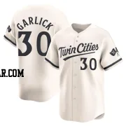 Kyle Garlick Men's Minnesota Twins Cream Limited Alternate Jersey