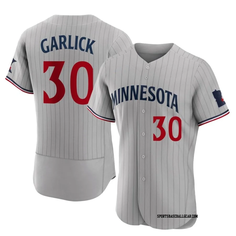 Kyle Garlick Men's Minnesota Twins Gray Authentic Road Jersey