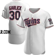 Kyle Garlick Men's Minnesota Twins White Authentic Home Jersey