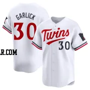 Kyle Garlick Men's Minnesota Twins White Limited Home Jersey