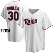 Kyle Garlick Men's Minnesota Twins White Replica Home Jersey