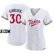 Kyle Garlick Women's Minnesota Twins White Authentic Home Jersey