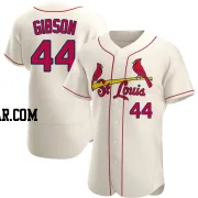 Kyle Gibson Men's St. Louis Cardinals Cream Authentic Alternate Jersey