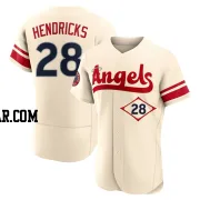 Kyle Hendricks Men's Los Angeles Angels Cream Authentic 2022 City Connect Jersey