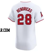 Kyle Hendricks Men's Los Angeles Angels White Elite Home Jersey