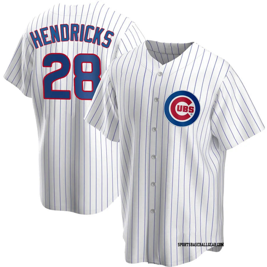 Kyle Hendricks Youth Chicago Cubs White Replica Home Jersey