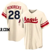 Kyle Hendricks Youth Los Angeles Angels Cream Replica 2022 City Connect Jersey