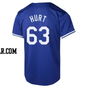 Kyle Hurt Men's Los Angeles Dodgers Royal Limited Alternate Jersey