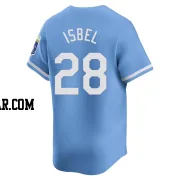 Kyle Isbel Men's Kansas City Royals Light Blue Limited Alternate Jersey