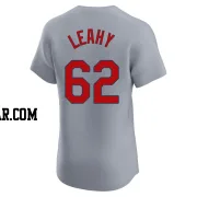 Kyle Leahy Men's St. Louis Cardinals Gray Elite Road Jersey