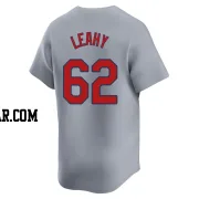 Kyle Leahy Men's St. Louis Cardinals Gray Limited Away Jersey