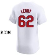 Kyle Leahy Men's St. Louis Cardinals White Elite Home Jersey