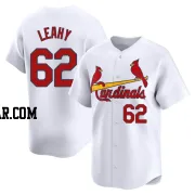 Kyle Leahy Men's St. Louis Cardinals White Limited Home Jersey