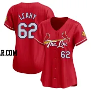 Kyle Leahy Women's St. Louis Cardinals Red Limited 2024 City Connect Jersey