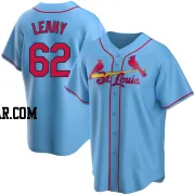 Kyle Leahy Youth St. Louis Cardinals Light Blue Replica Alternate Jersey