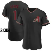 Kyle Lewis Men's Arizona Diamondbacks Black Authentic Alternate Jersey