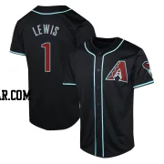 Kyle Lewis Men's Arizona Diamondbacks Black Limited Alternate Jersey