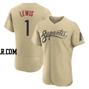 Kyle Lewis Men's Arizona Diamondbacks Gold Authentic 2021 City Connect Jersey