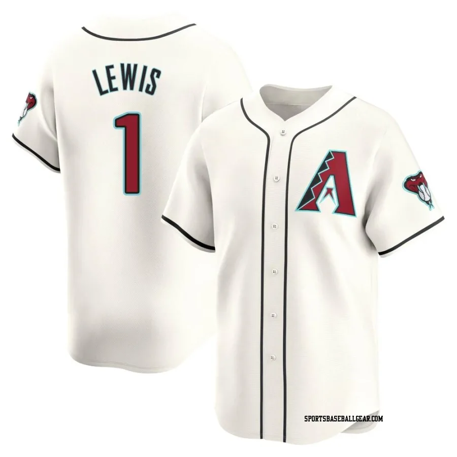 Kyle Lewis Men's Arizona Diamondbacks White Limited Home Jersey