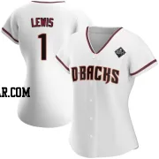 Kyle Lewis Women's Arizona Diamondbacks White Authentic Home 2023 World Series Jersey