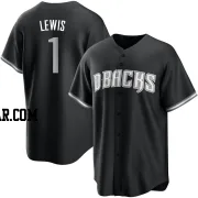 Kyle Lewis Youth Arizona Diamondbacks Black/White Replica Jersey