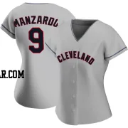 Kyle Manzardo Women's Cleveland Guardians Gray Authentic Road Jersey