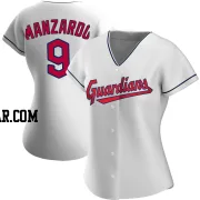 Kyle Manzardo Women's Cleveland Guardians White Replica Home Jersey