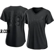 Kyle Muller Women's Oakland Athletics Black Replica Pitch Fashion Jersey