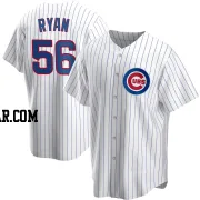 Kyle Ryan Youth Chicago Cubs White Replica Home Jersey