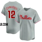 Kyle Schwarber Youth Philadelphia Phillies Gray Limited Away Jersey