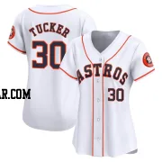 Kyle Tucker Women's Houston Astros White Limited Home Jersey