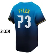 Kyle Tyler Men's Philadelphia Phillies Blue Limited 2024 City Connect Jersey