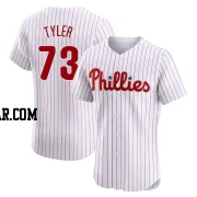 Kyle Tyler Men's Philadelphia Phillies White Elite Home Jersey