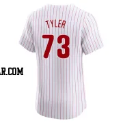 Kyle Tyler Men's Philadelphia Phillies White Elite Home Jersey