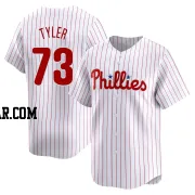 Kyle Tyler Men's Philadelphia Phillies White Limited Home Jersey