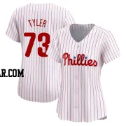 Kyle Tyler Women's Philadelphia Phillies White Limited Home Jersey