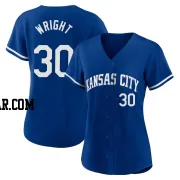 Kyle Wright Men's Kansas City Royals Royal Replica 2022 Alternate Jersey