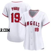 Kyren Paris Women's Los Angeles Angels White Limited Home Jersey