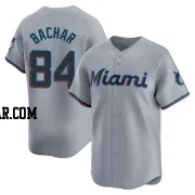 Lake Bachar Youth Miami Marlins Gray Limited Road Jersey