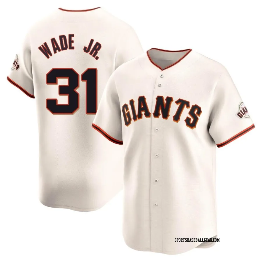 LaMonte Wade Jr. Men's San Francisco Giants Cream Limited Home Jersey