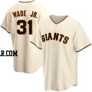 LaMonte Wade Jr. Men's San Francisco Giants Cream Replica Home Jersey